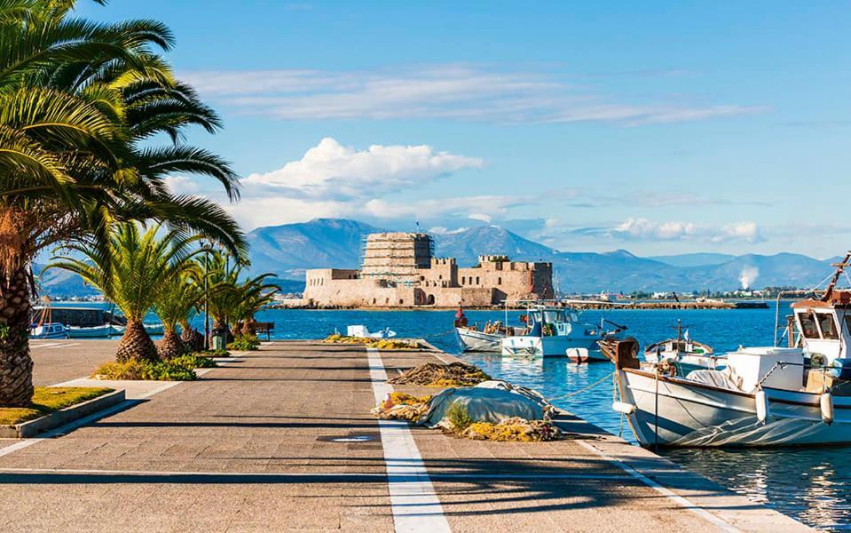 Marina'S Bright Getaway - Nafplio Center House Apartment Exterior foto